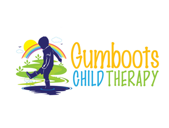 Gumboots Child Therapy logo design by gogo