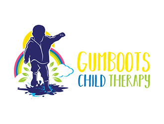 Gumboots Child Therapy logo design by gogo