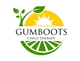 Gumboots Child Therapy logo design by jetzu