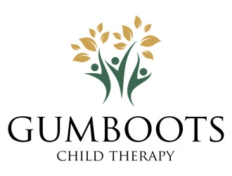 Gumboots Child Therapy logo design by jetzu