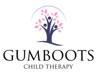 Gumboots Child Therapy logo design by jetzu