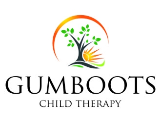 Gumboots Child Therapy logo design by jetzu