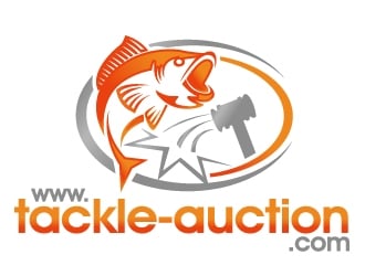www.tackle-auction.com logo design by PMG