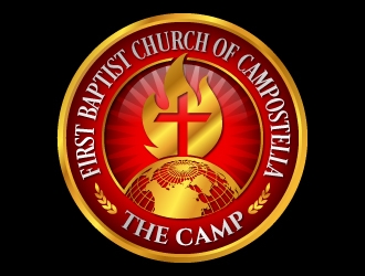 First Baptist Church of Campostella logo design by jaize