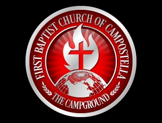 First Baptist Church of Campostella logo design by jaize