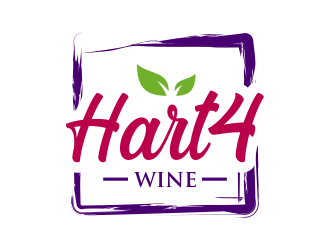Hart4Wine logo design by done