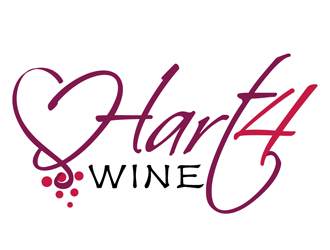 Hart4Wine logo design by gogo