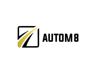 Autom8 logo design by JessicaLopes