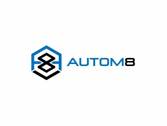 Autom8 logo design by avatar