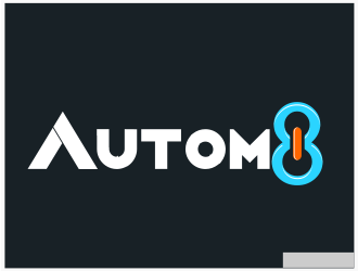 Autom8 logo design by spikesolo