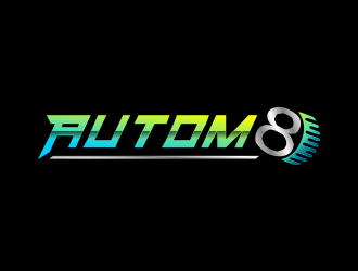 Autom8 logo design by Gwerth