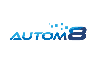 Autom8 logo design by BeDesign