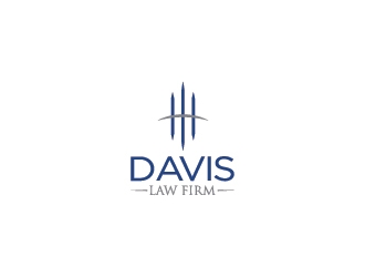 Davis Law Firm logo design by GRB Studio