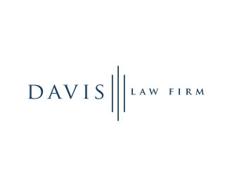 Davis Law Firm logo design by REDCROW