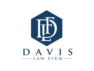 Davis Law Firm logo design by REDCROW