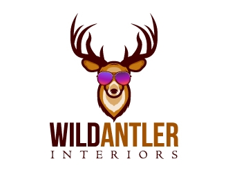 Wild Antler Interiors logo design by fries