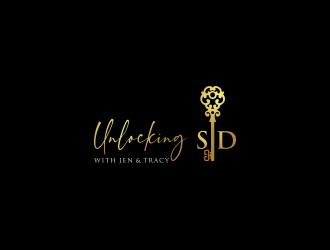 Unlocking SD with Jen & Tracy logo design by y7ce