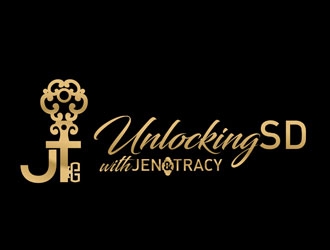 Unlocking SD with Jen & Tracy logo design by creativemind01