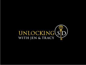 Unlocking SD with Jen & Tracy logo design by BintangDesign