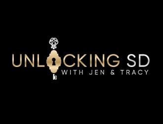 Unlocking SD with Jen & Tracy logo design by nexgen