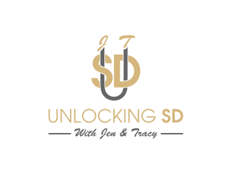 Unlocking SD with Jen & Tracy logo design by Landung