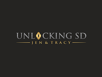 Unlocking SD with Jen & Tracy logo design by ndaru