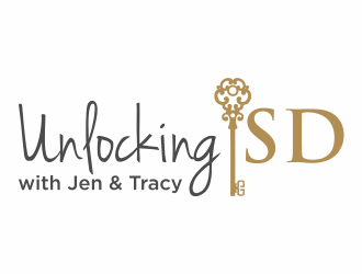 Unlocking SD with Jen & Tracy logo design by eagerly