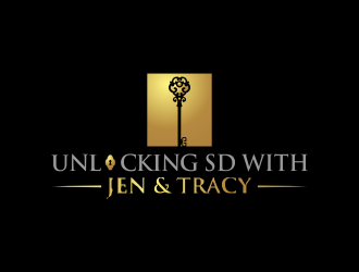 Unlocking SD with Jen & Tracy logo design by luckyprasetyo