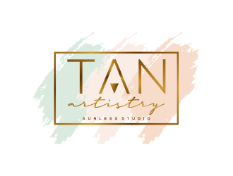 Tan Artistry | Sunless Studio logo design by cintoko