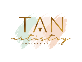 Tan Artistry | Sunless Studio logo design by cintoko