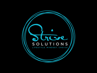 Strive Solutions logo design by scolessi