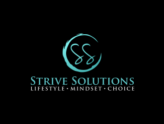 Strive Solutions logo design by scolessi