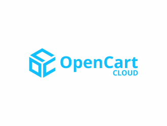 OpenCart Cloud logo design by scolessi