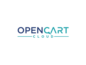 OpenCart Cloud logo design by bricton