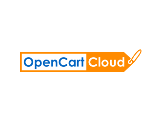 OpenCart Cloud logo design by hopee