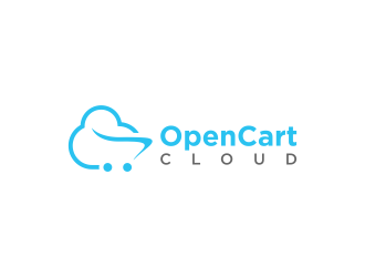 OpenCart Cloud logo design by changcut