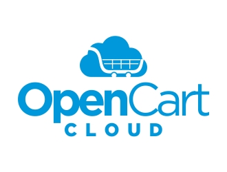 OpenCart Cloud logo design by cikiyunn