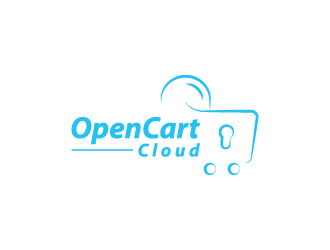 OpenCart Cloud logo design by jafar