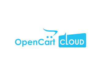 OpenCart Cloud logo design by BintangDesign