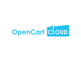 OpenCart Cloud logo design by BintangDesign