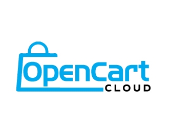 OpenCart Cloud logo design by AamirKhan