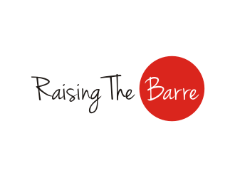 Raising the Barre logo design by Sheilla