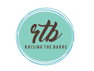 Raising the Barre logo design by AamirKhan