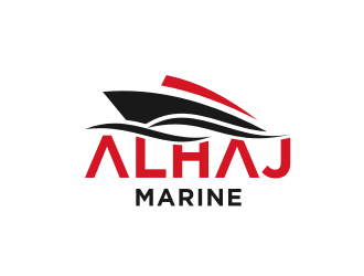 AlHaj Marine logo design by hopee