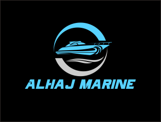 AlHaj Marine logo design by bosbejo