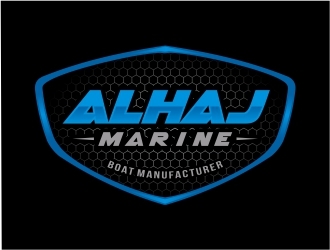 AlHaj Marine logo design by Mardhi