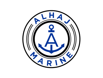 AlHaj Marine logo design by cintoko