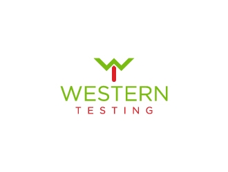 Western Testing logo design by aryamaity