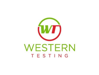 Western Testing logo design by aryamaity