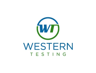 Western Testing logo design by aryamaity
